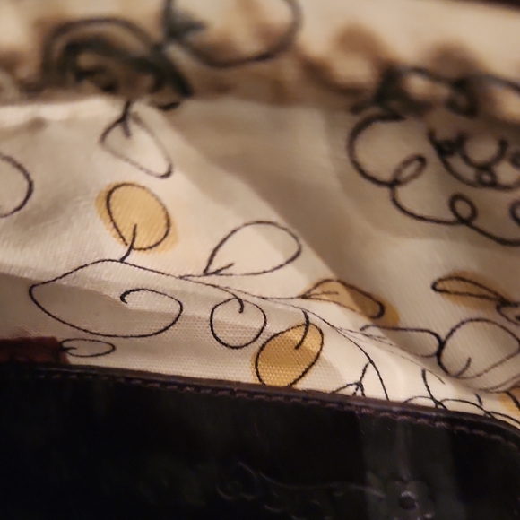 Brown and Tan Woven Tote Bag - Picture 7 of 9